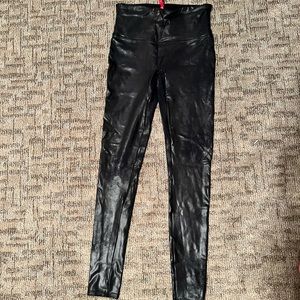 SPANX faux leather leggings